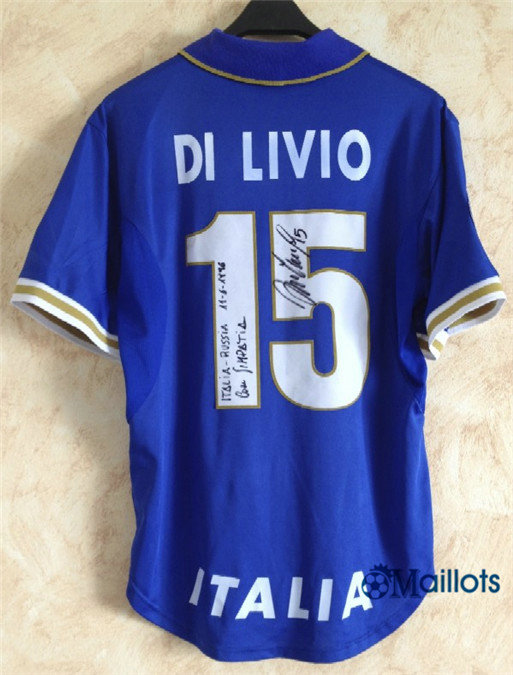 Maillot Rétro foot Italie Domicile (15 Angelo Di Livio) 1996