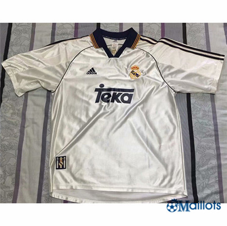 Maillot sport Vintage Champions League Real Madrid Domicile 1998-00