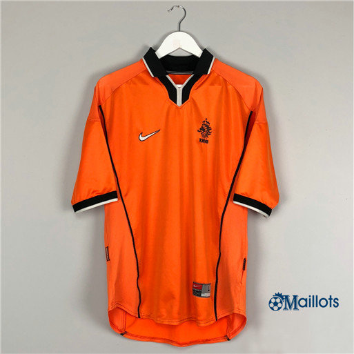 Maillot sport Vintage Pays Bas Domicile orange 1998-00
