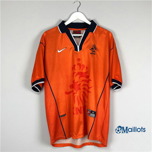 Maillot Rétro foot Pays Bas Prototype Domicile (orange) 1998-00