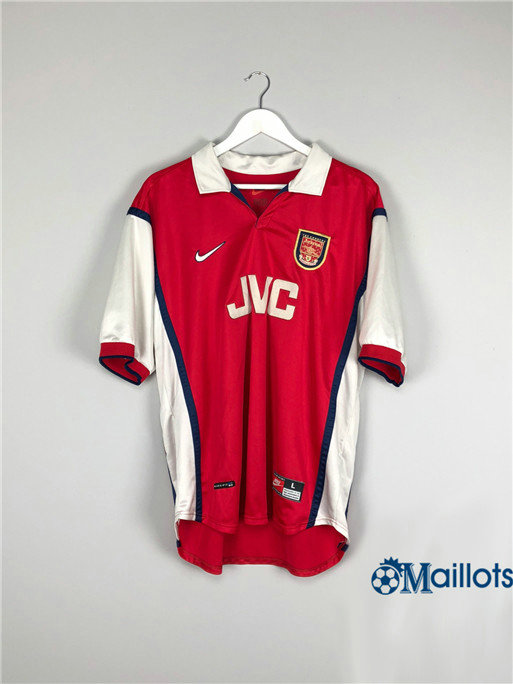 Maillot Rétro football Arsenal Domicile 1998-99