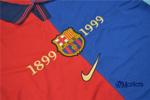 Vente Maillot Vintage fc football Barcelone Domicile 1998/1999 pas cher