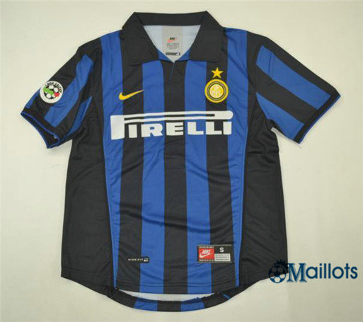 Maillot sport Vintage Inter Milan Domicile 1998-99