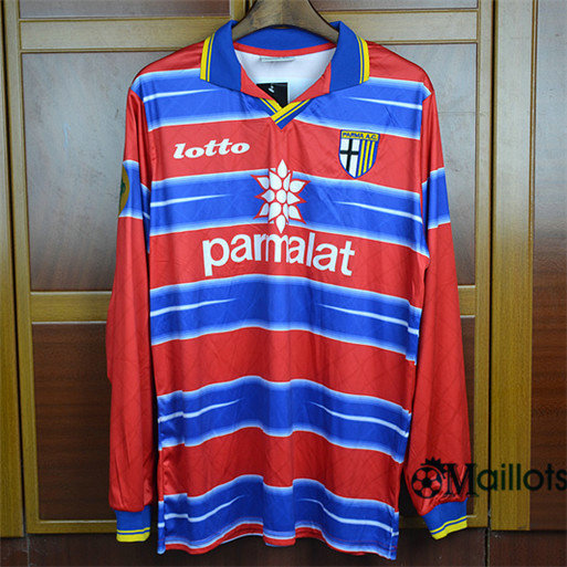 Maillot sport Vintage Parma Calcio EU cup Gardien de but Manche Longue 1998-99