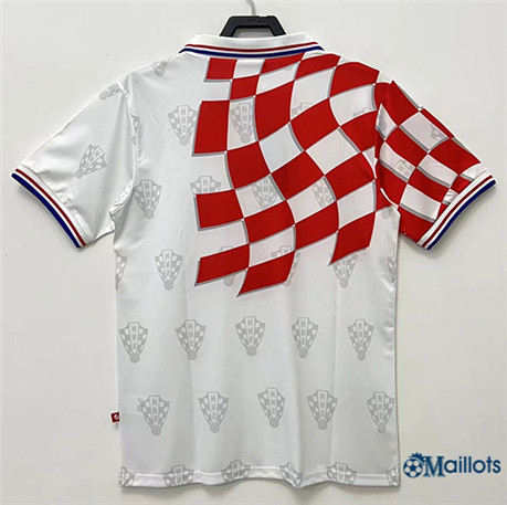 Thaïlande Maillot sport Vintage Coupe du Monde Croatie Domicile 1998 pas cher