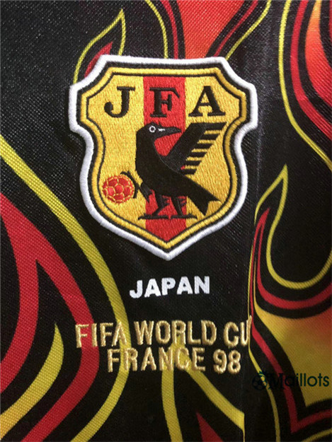 Boutique Thaïlande Maillot Rétro foot pre/sell Japon France Coupe du Monde Manche Longue 1998 pas cher