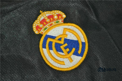 Site achat Maillot foot Vintage fc Real Madrid Noir 1999/2000 pas cher
