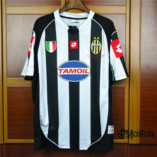 Maillot sport Vintage Champions League Juventus Domicile 2002-03
