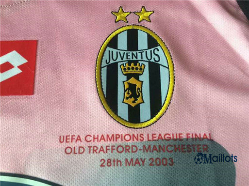 Boutique Maillot foot Rétro Champions League Juventus goalkeeper 2002/2003 pas cher