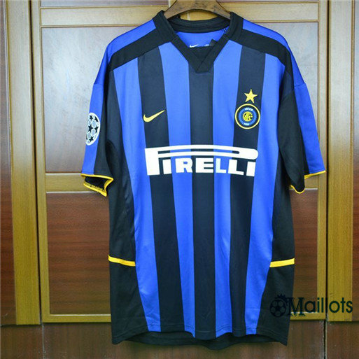 Maillot Rétro football Inter Milan Domicile 2002-03
