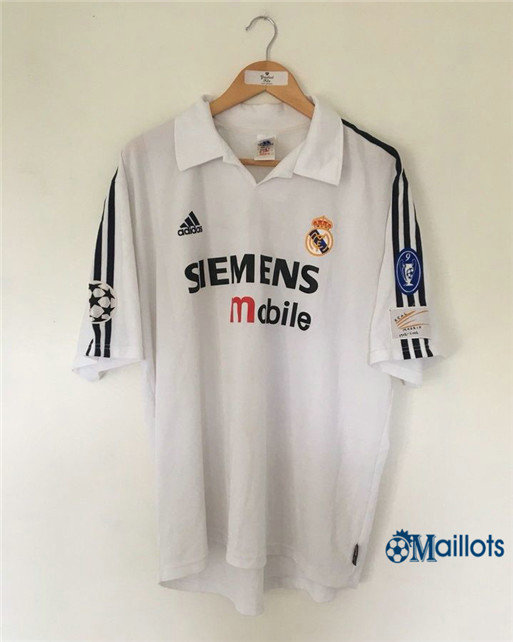 Maillot Rétro football Real Madrid 2002-03