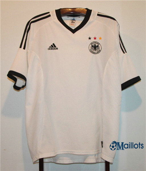 Maillot Rétro foot Allemagne Domicile 2002