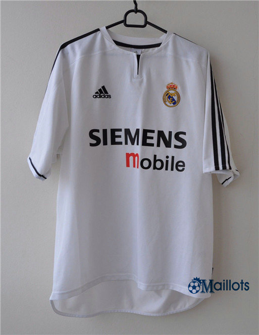 Maillot Rétro football Real Madrid Domicile 2003-04