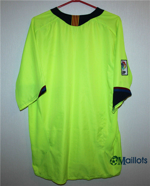 Thaïlande Maillot Rétro football club Barcelone Exterieur Vert 2005-2006 pas cher