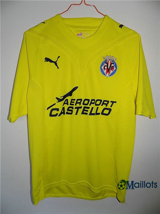 Maillot Rétro football villareal Domicile 2005-06