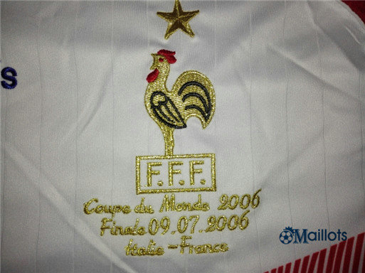 Collection Thaïlande Maillot Rétro foot Coupe du Monde France Exterieur 2006/2007 pas cher