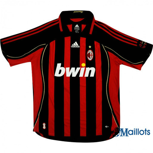 Maillot sport Vintage Milan AC Domicile 2006-07