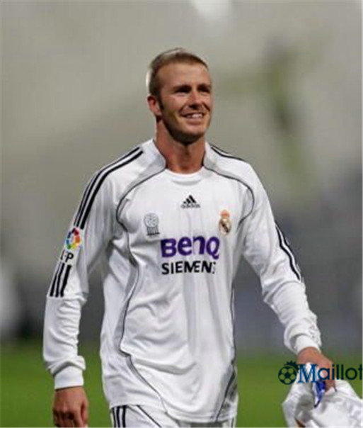 Foot Rétro Maillot  Real Madrid Domicile 2006/2007 pas cher