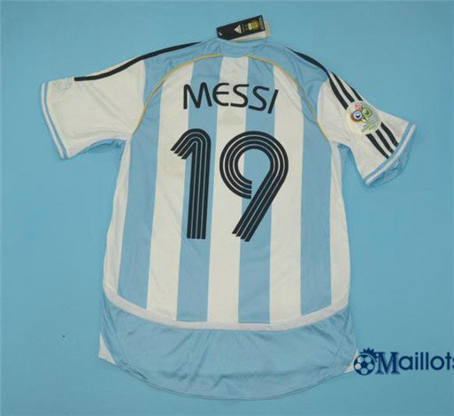 Maillot sport Vintage Argentina Domicile (19 Messi) 2006