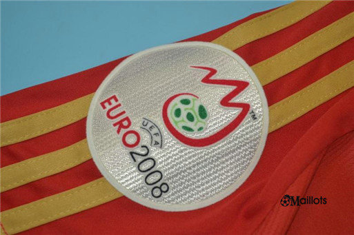 Flocage Thaïlande Maillot Rétro foot Espagne Domicile 2008 pas cher