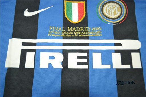 Marque Maillot foot Vintage fc Inter Milan Manche Longue Domicile 2010 pas cher