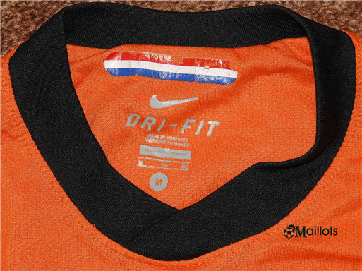 Flocage Thaïlande Maillot Rétro foot Coupe du Europe Pays Bas Domicile 2010 pas cher