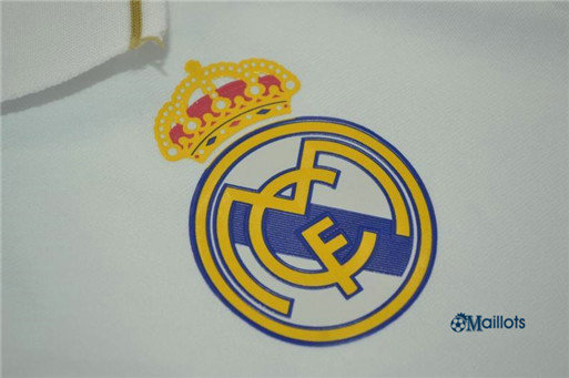 Faux Maillot sport Rétro Real Madrid Manche Longue Domicile 2011/2012 pas cher
