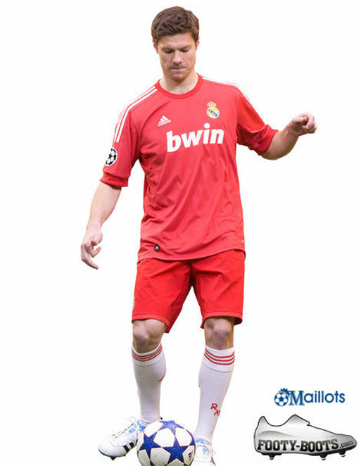 Maillot sport Vintage Real Madrid Third Rouge 2011-12