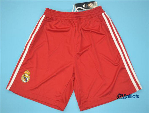 Maillot Rétro football Real Madrid Third short Rouge 2011-12