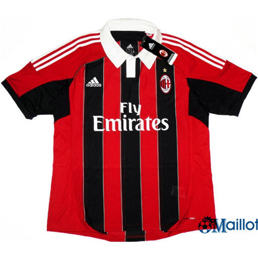 Maillot sport Vintage Milan AC Domicile 2012-13