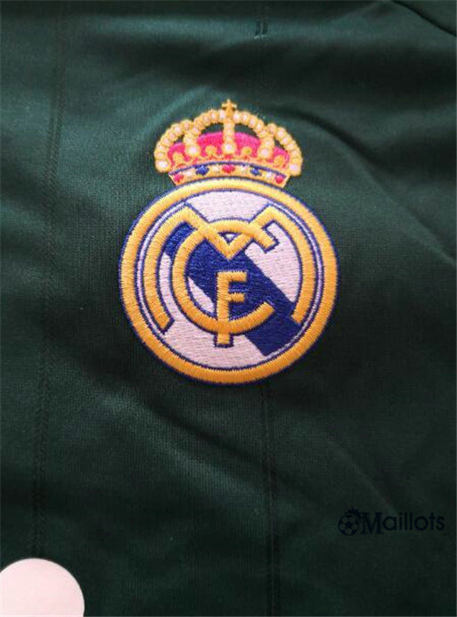 Une piece Maillot foot Rétro Real Madrid Exterieur Vert 2012/2013 pas cher