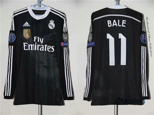 Maillot sport Vintage Real Madrid Manche Longue Third (11 Bale) 2014-15