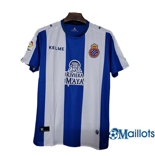 Maillot football Espanyol Domicile RCD Bleu/Blanc 2019 2020