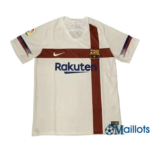 Maillot football Barcelone Entrainement Blanc 2019 2020