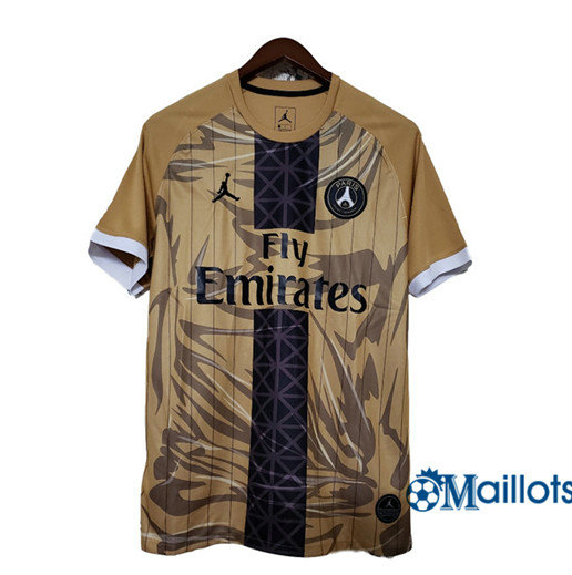 Maillot football PSG Or Version Fuite 2019 2020