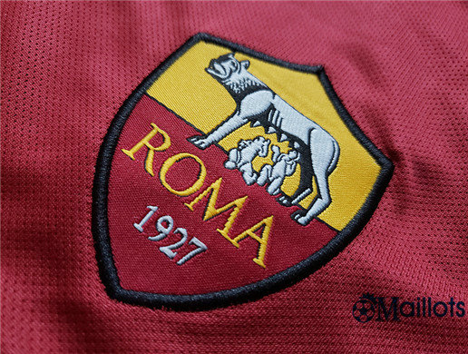 Maillot football AS Roma Domicile Jujube Rouge 2019 2020 pas cher