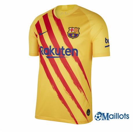Omaillots Maillot de foot FC Barcelone Quatrième 2019 2020