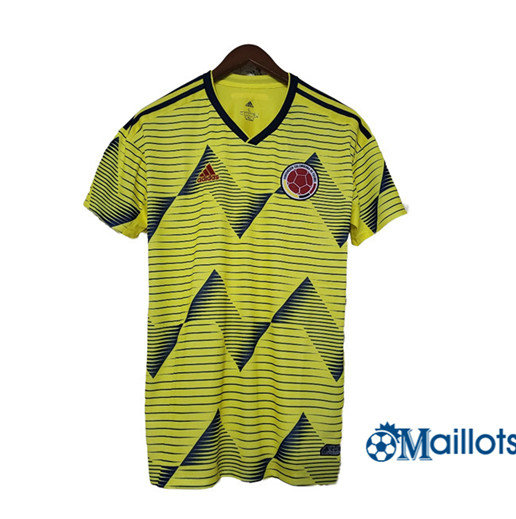 Maillot football Colombie Domicile Jaune 2019 2020