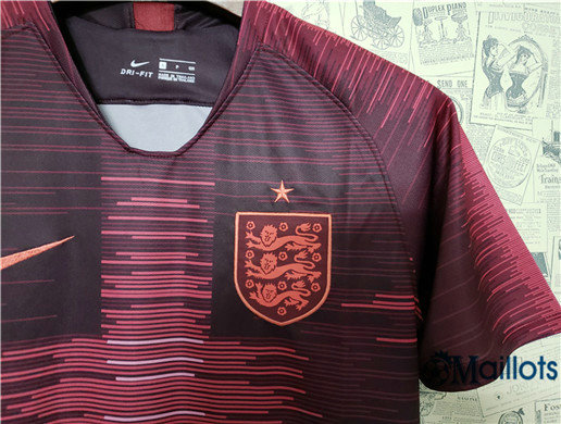 Maillot football Angleterre Entrainement Rose 2018-2019 pas cher