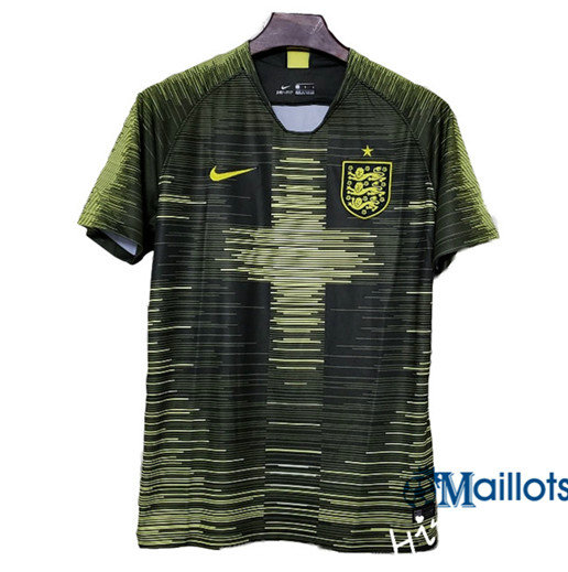 Maillot football Angleterre Entrainement Vert 2018-2019