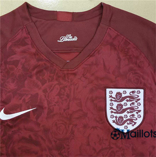 Maillot football Angleterre Exterieur Rouge 2019 2020
