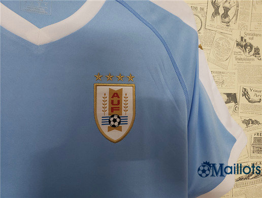 Maillot football Uruguay Domicile Bleu 2019 2020