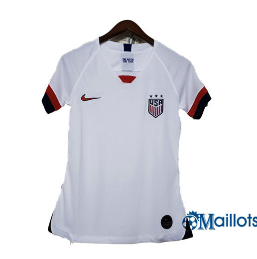 Maillot football Etats-Unis Femme Domicile Blanc 2019 2020