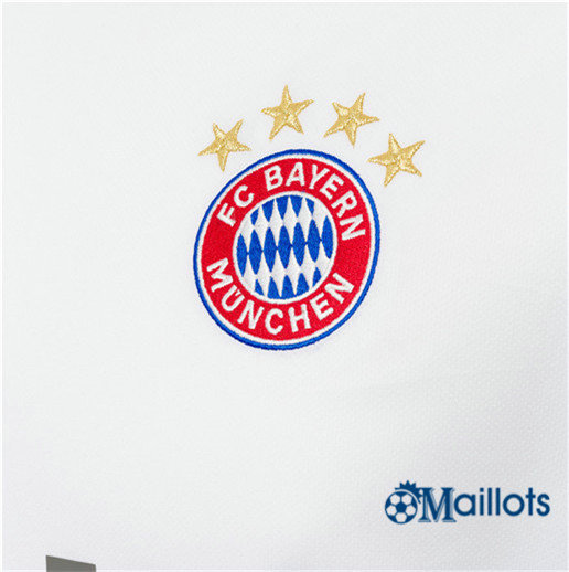 Grossiste maillot foot Bayern Munich Exterieur Blanc 2019/20