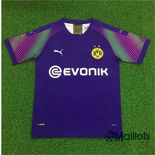 Grossiste Maillot de foot Borussia Dortmund Exterieur Gardien de but Violet 2019 2020