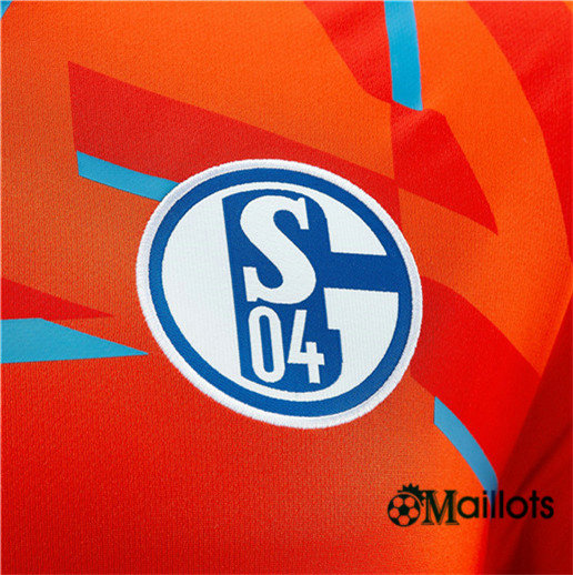 Vetement Maillot Foot Schalke 04 Gardien de but Domicile 2019/20