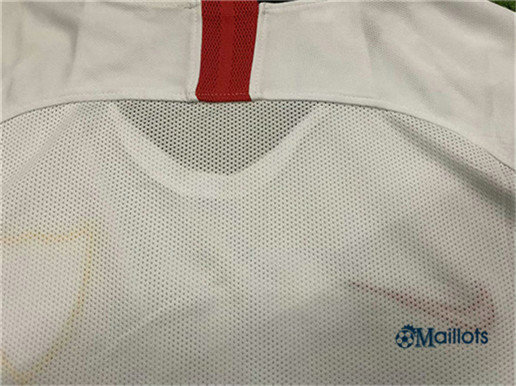 Grossiste maillot foot Séville fc Domicile Blanc 2019-2020 thailande pas cher