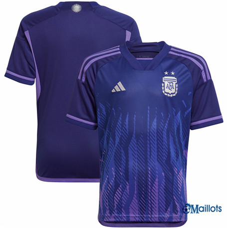 Grossiste omaillots Maillot Foot Argentine Exterieur 2022-2023