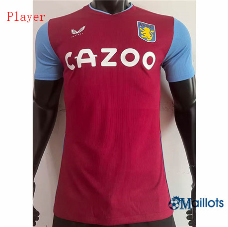 Grossiste omaillots Maillot Foot Aston Villa Player Domicile 2022-2023