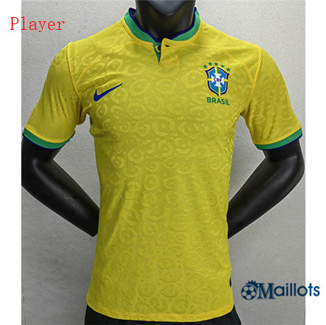 Grossiste omaillots Maillot Foot Brésil Player Domicile 2022-2023